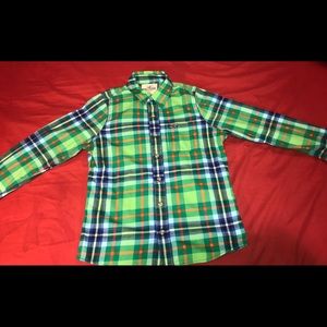 MENS. Hollister flannel button up. Size Medium